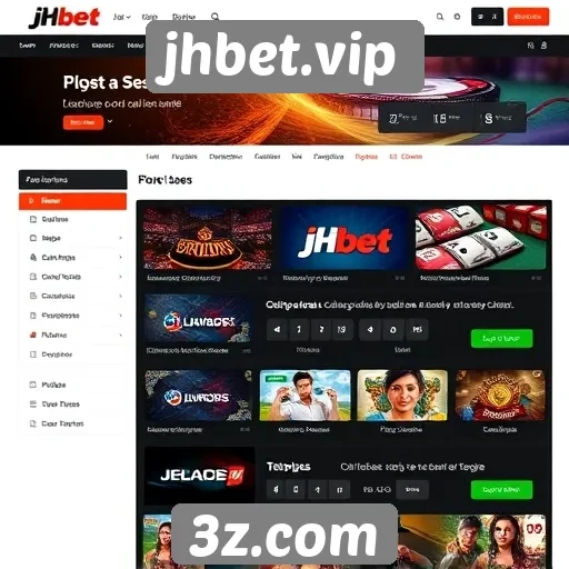 Análise de recursos e funcionalidades do site jhbet.vip