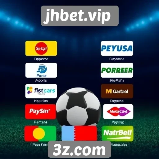 Métodos de pagamento aceitos no jhbet.vip